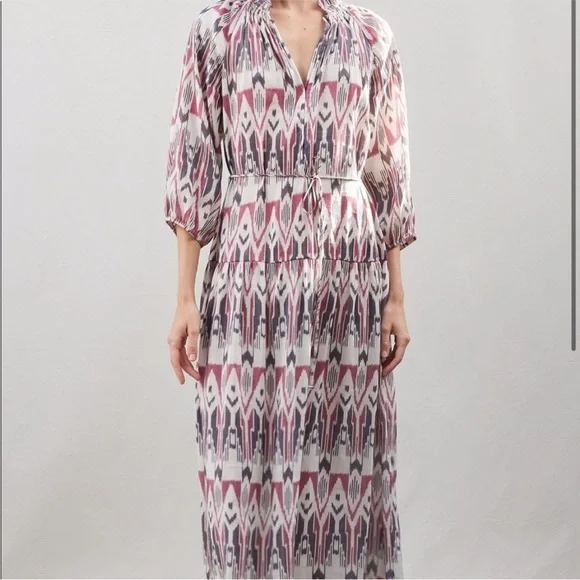 Apiece Apart | Dresses | Apiece Apart Trinidad Dress Aztec Linen | Poshmark